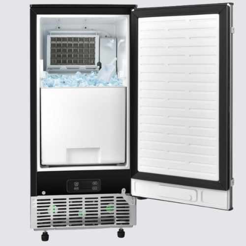 Free-Standing Built-in Ice Maker with 80Lbs per Day