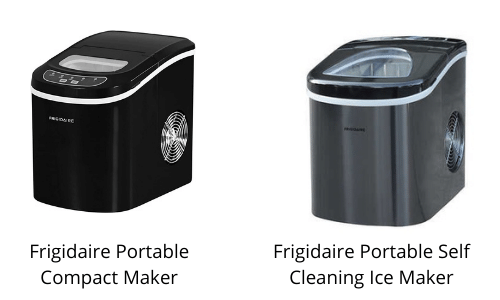 how to clean countertop frigidaire ice maker