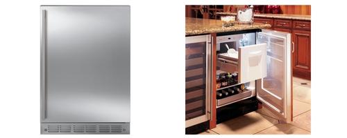 Monogram Mini Fridge Stainless steel with Ice Maker