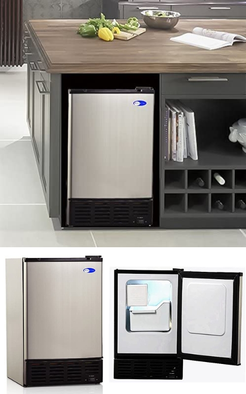 Whynter UIM-155 Stainless Steel Built-In Ice Maker